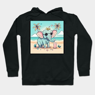 Sunny Sands and Elephant Friends Hoodie